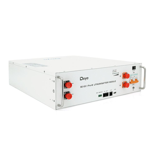 Аккумуляторная батарея Deye LiFePO4 SE-G5.1 Pro-B 51,2V 100AH, 5,12kW BMS50A@16S до 32 parallel CAN/RS485, IP21, 6000Cycles, (445*133*540),45kg