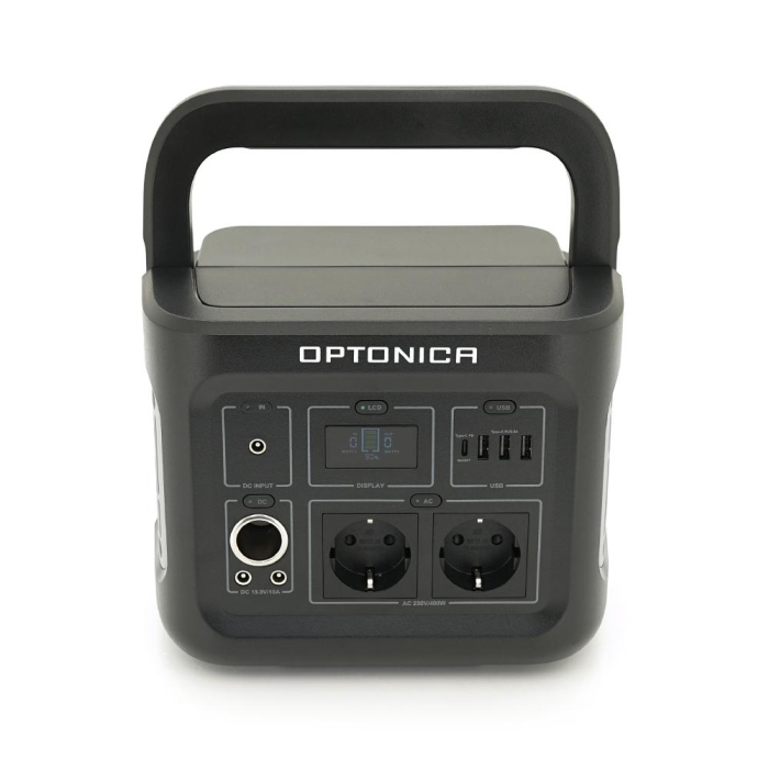 Зарядна станція Optonica B400-A1. Місткість 320Wt/h, Потужність 400W. Out:2xAC230, 2хDC13.3V/10A, USB-3x5V/2.4A, Type-C 60W(PD), 237х195х190мм. 5.9кг Зарядна станція Optonica B400-A1. Місткість 320Wt/h, Потужність 400W. Out:2xAC230, 2хDC13.3V/10A, USB-3x5V/2.4A, Type-C 60W(PD), 237х195х190мм. 5.9кг