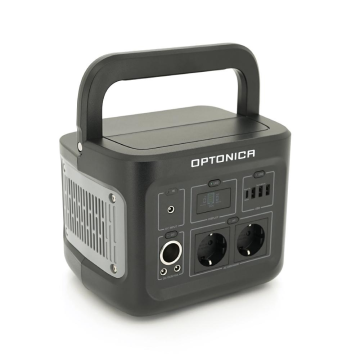 Зарядна станція Optonica B400-A1. Місткість 320Wt/h, Потужність 400W. Out:2xAC230, 2хDC13.3V/10A, USB-3x5V/2.4A, Type-C 60W(PD), 237х195х190мм. 5.9кг