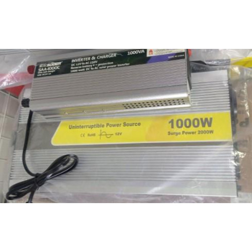 Інвертор-перетворювач 12V-220V 2000Вт з функцією заряджання АКБ, чистий синус