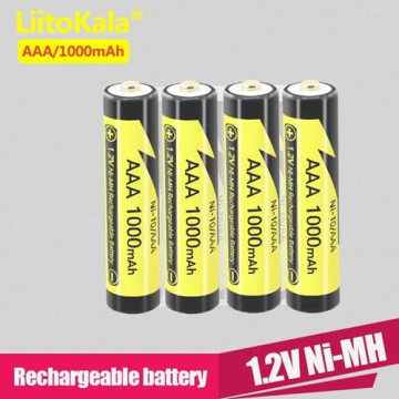 Акумулятор AAA, LiitoKala Ni-10/AAA, 1.2V, 1000mAh, оптом