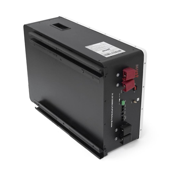 Аккумуляторная батарея MUST LP16-48200 LiFePO4 51.2V 200Ah 10.24 кВт·ч, BMS 100A, CAN/RS485 Аккумуляторная батарея MUST LP16-48200 LiFePO4 51.2V 200Ah 10.24 кВт·ч, BMS 100A, CAN/RS485