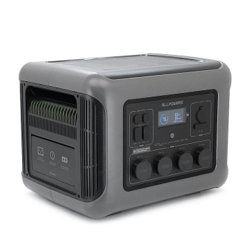 Power station ALLPOWERS R2500 APP Control, Wi-Fi, Bluetooth, 2500W, 2016Wh LiFePO4 3500Cycles, MPPT 1000w max, CAR port, DC12/24V, 4хAC 220V, 2xUSB-TY