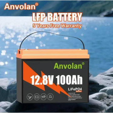 Акумуляторна батарея Anvolan 12.8V100A с BMS LiFePO4 1280Wh