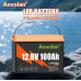 Акумуляторна батарея Anvolan 12.8V100A с BMS LiFePO4 1280Wh