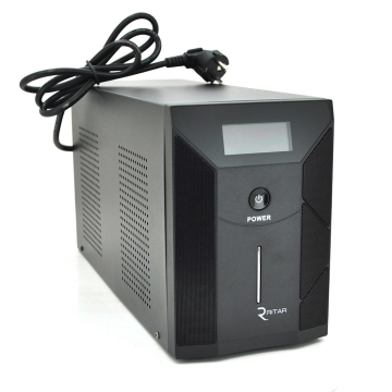 ИБП Ritar  RTM3000 (1800W) Proxima-D, AVR, 3st, 3xSCHUKO socket, 4x12V9Ah, metal Case Q1 (400*145*210)