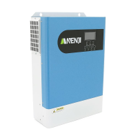 Гібридний інвертор ANENJI ANJ-HHP-II-6.2KP-WIFI, 6200W, 48V, charge 80A(max), 170-280V, МРРТ60-500VDC, RS485. RS232, WiFi, 450x300x130mm, 12 kg, Q1