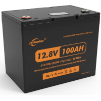 Акумуляторна батарея JSDS LiFePO4 12100LED 12,8V 100Ah, 1,28kWh, з індикатором заряду, BMS50A@4S, 6000 cycles, 260x168x215, 10kg