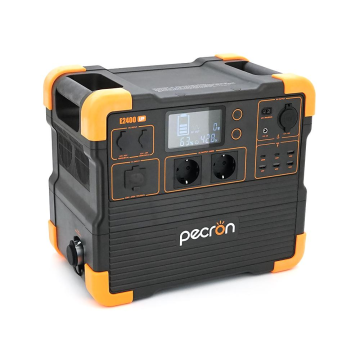 Power station Pecron E2400LFP APP Control, 2048/2400Wh LiFePO4, MPPT 800W max, DC12V-5A, XT60-12V-30A, 3хAC 220, 4xUSB-18W, 2хUSB-C(100W), 2х