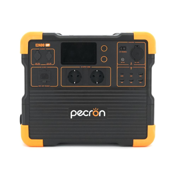 Power station Pecron E2400LFP APP Control, 2048/2400Wh LiFePO4, MPPT 800W max, DC12V-5A, XT60-12V-30A, 3хAC 220, 4xUSB-18W, 2хUSB-C(100W), 2х