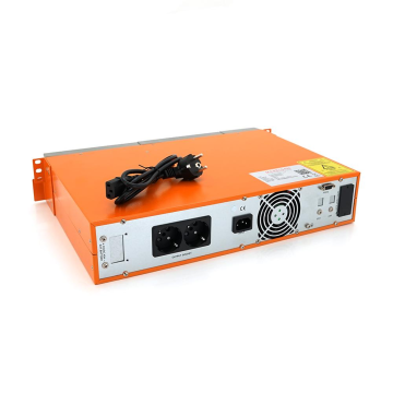 ДБЖ з правильною синусоїдою ONLINE MAKELSAN PowerPack Se-RT-1kVA-LCD, 1000VA (900Вт), 24В, Вбудована батарея 12V 7Ah х2шт, (545*592*198), 12.5кг, Q1