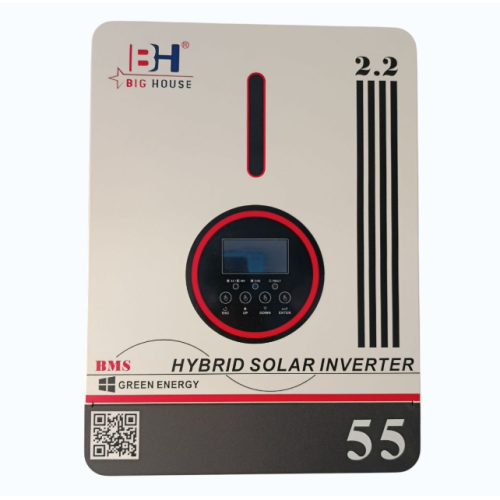 Гибридный инвертор BIG HOUSE SP-2200, 2200VA, 1800W, 12V, ток заряда 60A, MPPT (80А, 55-450 Vdc), 290х367х111