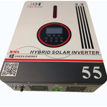 Гибридный инвертор BIG HOUSE SP-2200, 2200VA, 1800W, 12V, ток заряда 60A, MPPT (80А, 55-450 Vdc), 290х367х111