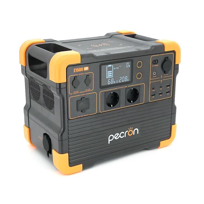 Power station Pecron E1500LFP APP Control, 1536/2200Wh LiFePO4, MPPT VOC 32-95 В, DC12V-5A, XT60-12V-30A, 2хAC 220, 4xUSB-18W, 2хUSB-C(100W) Power station Pecron E1500LFP APP Control, 1536/2200Wh LiFePO4, MPPT VOC 32-95 В, DC12V-5A, XT60-12V-30A, 2хAC 220, 4xUSB-18W, 2хUSB-C(100W)