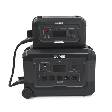 Портативне джерело живлення OUPES S3+S2, LiFePO4, 3600W, PEAK 7000W, 5120Wh, 3500Cycles, MPPT 2100W, 5xAC190-250V 16A, 4xUSB-A-18W, 2xUSB-C