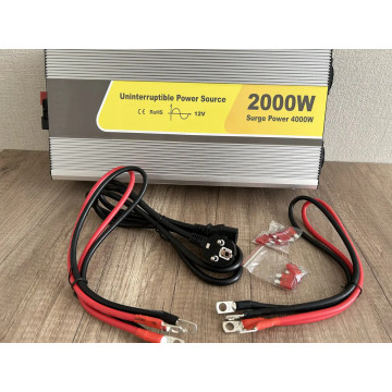 Інвертор чистої синусоїди 12V-220V 4000Вт з функцією заряджання АКБ