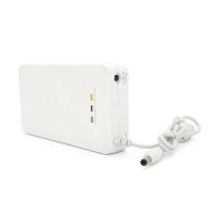 Корпус ДБЖ для роутера, 15W, Output: DC12V/1,5A, під акумулятори 4(АА), White, ОЕМ(Порожній)