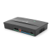 ИБП Green Wave-Ritar EcoPlus8100L-100W для роутеров/коммутаторов/PON/POE, 5V/USB-2A, 12V/8A, 19V/5A, (16000mAh), Black, BOX, Q10