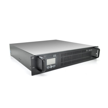 ИБП с правильной синусоидой ONLINE Ritar RT-3KS-LCD, RACK 3000VA (2700Вт), 72 В, Встроенная батарея 12V 7,5 Ah х 6 шт   (482*600*87), Q1
