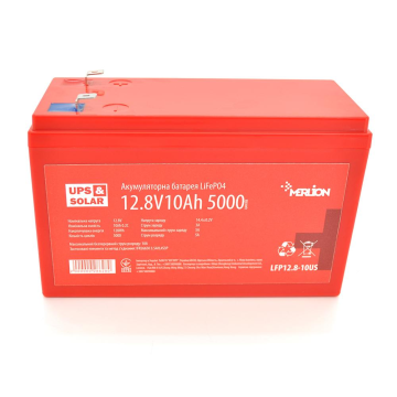 Літій-залізо-фосфатний акумулятор Merlion LiFePO4 12.8V 10AH (4S3P/BMS-10A), (151x99x99), 1,15kg for UPS, до 5000 циклів, Q12
