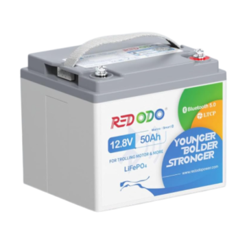 Аккумуляторная батарея LiFePO4 Redodo TM-BT 12.8V 50Ah , 640Wh, BMS 50A, Bluetooth, 255 х 230 х 220мм,6,05 кг