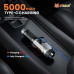 Тактический фонарь YEMAO YM-F303X, 1600LM, аккумуляторы 2x21700 (2x5000 mAh), поворотная голова