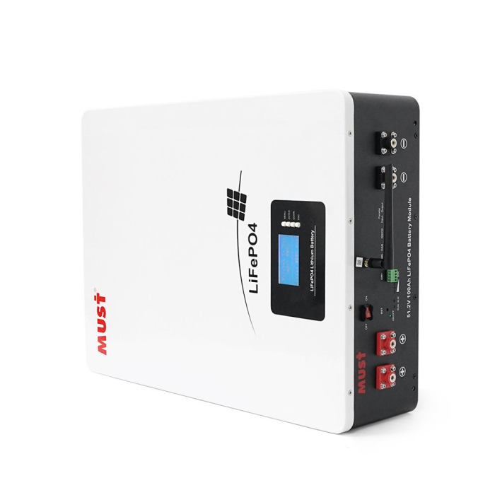 Аккумуляторная батарея Must LiFePO4 LP16-48100 51.2V 100Ah, 5,12kWh, BMS100A@16S, CAN2.0/RS232/RS485, 6000 cycles, 625x442x177,44kg Аккумуляторная батарея Must LiFePO4 LP16-48100 51.2V 100Ah, 5,12kWh, BMS100A@16S, CAN2.0/RS232/RS485, 6000 cycles, 625x442x177,44kg