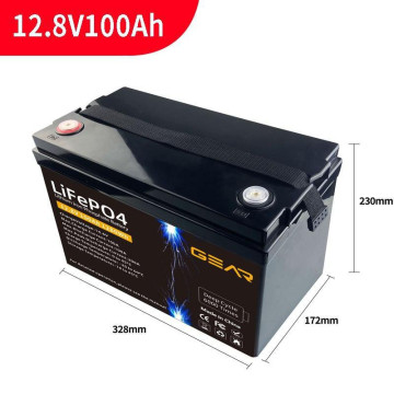 Акумуляторна батарея GEAR LiFePo4 12.8V/100 Ah (1280Wh) (GB-LiFePo4-12.8-100)