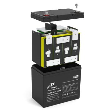 Акумуляторна батарея Ritar LiFePO4 12,8V 100Ah mini, 1280Wh BMS50@4S (229 х 138 х 210 мм), 9.9kg