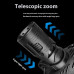 Ліхтар налобний CARBON BL-2322-TG+3LED(white+red+blue+green), Motion Sensor, 3x18650, ЗУ Type-C, zoom оптом