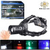 Ліхтар налобний CARBON BL-2322-TG+3LED(white+red+blue+green), Motion Sensor, 3x18650, ЗУ Type-C, zoom оптом