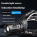 Ліхтар налобний CARBON BL-2322-TG+3LED(white+red+blue+green), Motion Sensor, 3x18650, ЗУ Type-C, zoom оптом