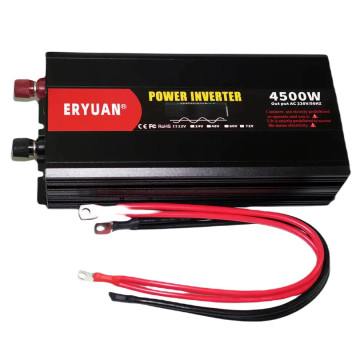 Перетворювач із чистою синусоїдою AC/DC 12v та вольтметром на 4500W Автомобільний перетворювач 12 – 220 Вт