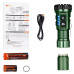 Тактический фонарь YEMAO YM-F337X, 3500LM, аккумуляторы 18650 + 18350 (3200 + 1500 mAh), боковые светодиоды (красный, синий,