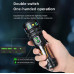 Фонарь YEMAO YM-A5 TG 30W, 1x21700, Power Bank, ЗУ Type-C, zoom, функция лампы