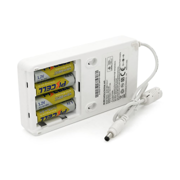 ИБП для роутера SborYT YT44793, 15W, Output: DC12V/1,5A, 10400mAh(съемные 4(АА)*2600MAh), White, BOX