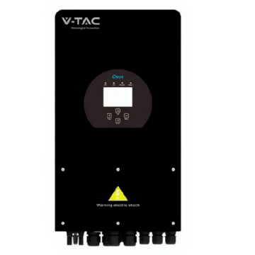 Гібридний інвертор (hybrid) BLACK Deye SUN-5K-SG03LP1-EU WI-FI, 5кВт, однофазний, (МРРТ 125-425/120А/DC48В)