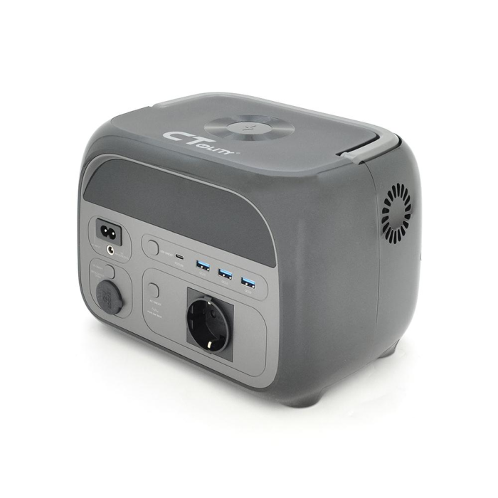 Power station CTOLITY AP400 APP Control, 400W, 345Wh LiFePO4, MPPT 150W max, DC12V-5A, 2хAC 220, 3xUSB-18W, 1хUSB-C(22W), бездротовий 15W, Fast charge Power station CTOLITY AP400 APP Control, 400W, 345Wh LiFePO4, MPPT 150W max, DC12V-5A, 2хAC 220, 3xUSB-18W, 1хUSB-C(22W), бездротовий 15W, Fast charge
