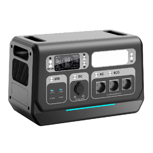 Портативна зарядна станція BRIDNA SGR-PP, 2400W/2048Wh LiFePO₄, MPPT 500W max ХТ60/12 – 60 В/10 А, 2xDC5521-12V-12A, CarPort-12V-12A, 3xAC3