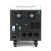 Must HBP1800-2024OS 2560W LiFePO4 LCD, 24VDC, PV /60A MPPT, 230V ±5%, 6000 cycle 80% DOD, 25°C, 4xUSB, 2x12V1A, Type-C, 3xAC 220V, 275*324*403, 24KG