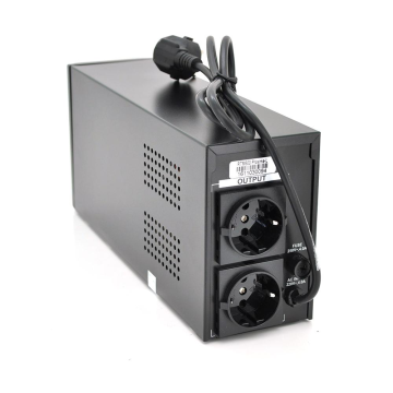 ДБЖ Ritar RTM600 (360W) Proxima-L, LED, AVR, 2st, 2xSCHUKO socket, 1x12V7Ah, metal Case (300 х 85 х140) Q4