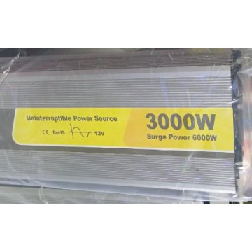 Інвертор 12V–220V 6000Вт із чистою синусоїдою та функцією зарядки АКБ