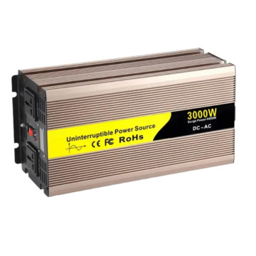 Інвертор 12V–220V 6000Вт із чистою синусоїдою та функцією зарядки АКБ