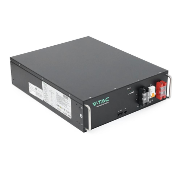 Акумуляторна батарея (рікова) V-TAC VT-51201-B LiFePO4 5.12kWh 100Ач, (100/100A) 445*400*130,41kg