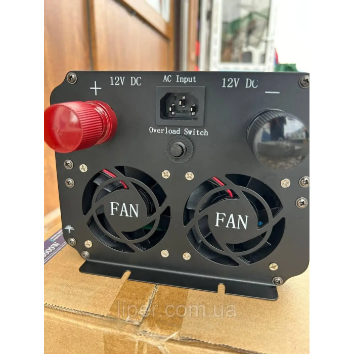 Преобразователь напряжения Wimpex WX-5100 5000W 12V UPS, чистая синусоида, зарядка АКБ Преобразователь напряжения Wimpex WX-5100 5000W 12V UPS, чистая синусоида, зарядка АКБ