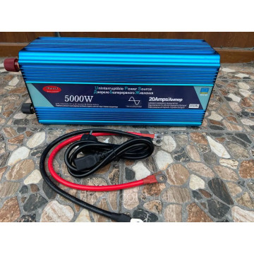 Преобразователь напряжения Wimpex WX-5100 5000W 12V UPS, чистая синусоида, зарядка АКБ