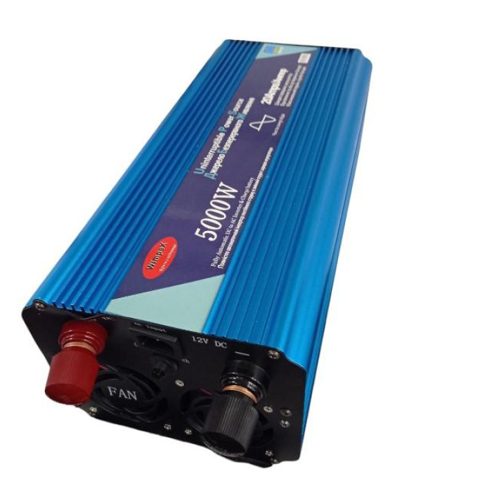 Преобразователь напряжения Wimpex WX-5100 5000W 12V UPS, чистая синусоида, зарядка АКБ Преобразователь напряжения Wimpex WX-5100 5000W 12V UPS, чистая синусоида, зарядка АКБ