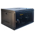 Шкаф настенный серверный GEAR 6U 600x600х300 мм черный с полкой (GWMSN-6U-600-600)