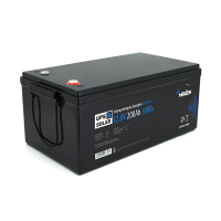 Літій-залізо-фосфатний акумулятор Merlion LiFePO4 12.8V 200Ah 2.56 кВт·год, BMS 100A, 18 кг