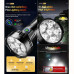 Фонарь YEMAO YM-F96-6 6P35, 1x32850, Power Bank, ЗУ Type-C